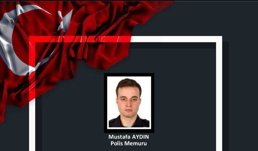 Vali Murat Sefa Demiryürek’ten Şehit Polis Mustafa Aydın İçin Başsağlığı Mesajı