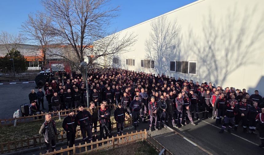 Kırşehir’de PETLAS işçileri zamma tepki gösterdi