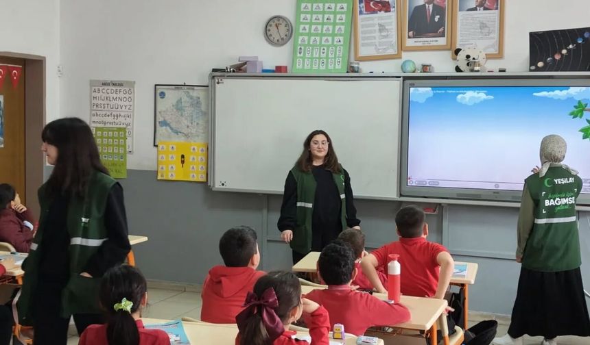 Yeşilay Gönüllüleri Öğrencilerle Buluştu