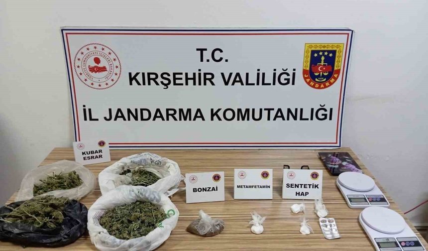 Kırşehir’de Narkotik Operasyonu: Şüpheli Tutuklandı