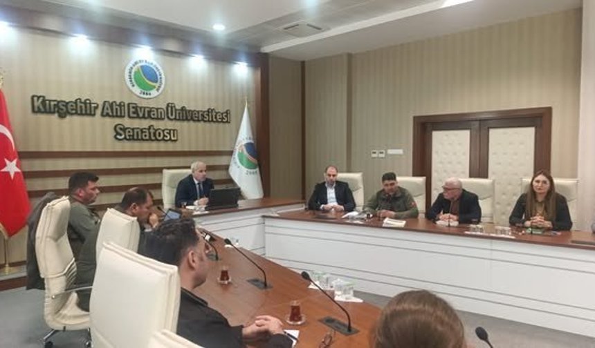 Kırşehir’de Ekosistem İçin Biyolojik Çeşitlilik Toplantısı Gerçekleşti