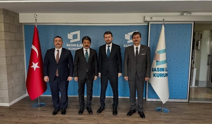 Kırşehir Heyeti Basın İlan Kurumu’nda