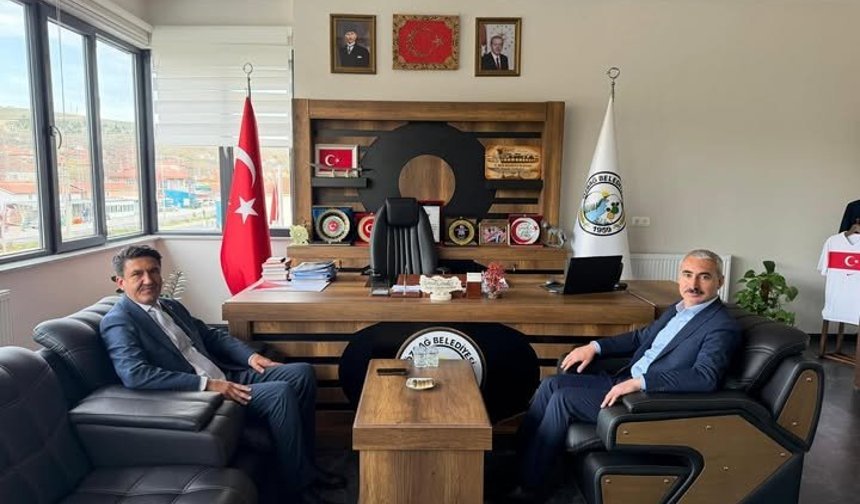 Avşaroğlu’ndan Özbağ Belediyesine İade-i Ziyaret