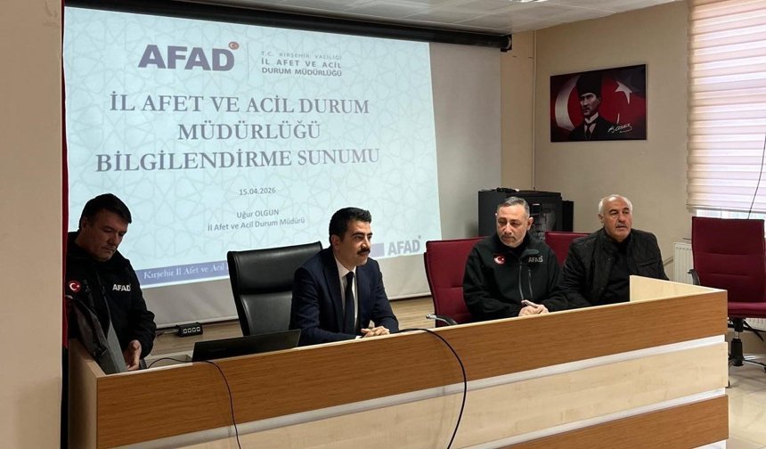 Akçakent’te AFAD’dan Kritik Afet Toplantısı