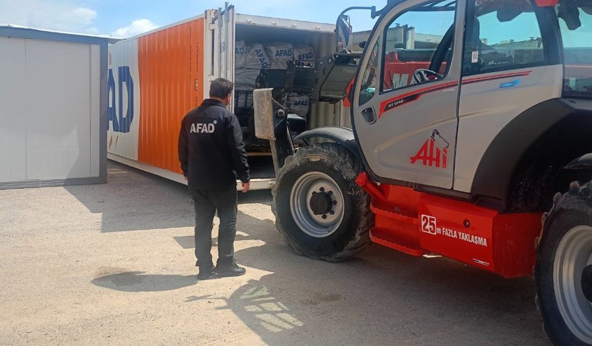 AFAD’dan Olası Afetlere Karşı Lojistik Hazırlık