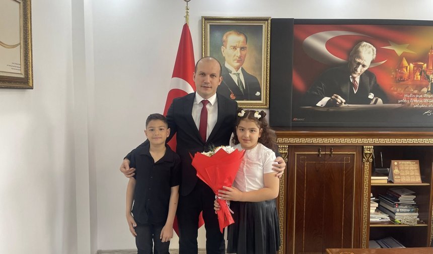 Boztepe’de Kaymakamlık Koltuğu Çocuklara Emanet Edildi