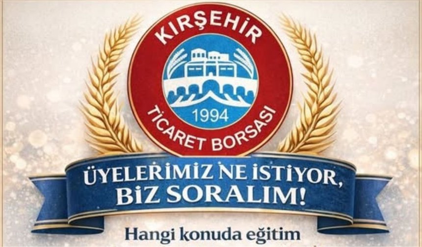 Kırşehir Ticaret Borsası Üyelerini Dinliyor