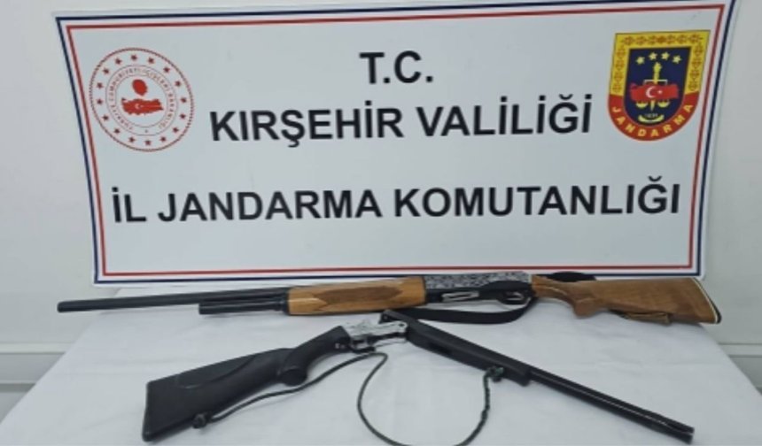 Kaman’da Ruhsatsız Silah Operasyonu