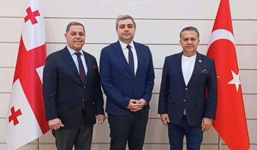 Mehmet Ali Dim, Büyükelçi Kalandia İle Bir Araya Geldi