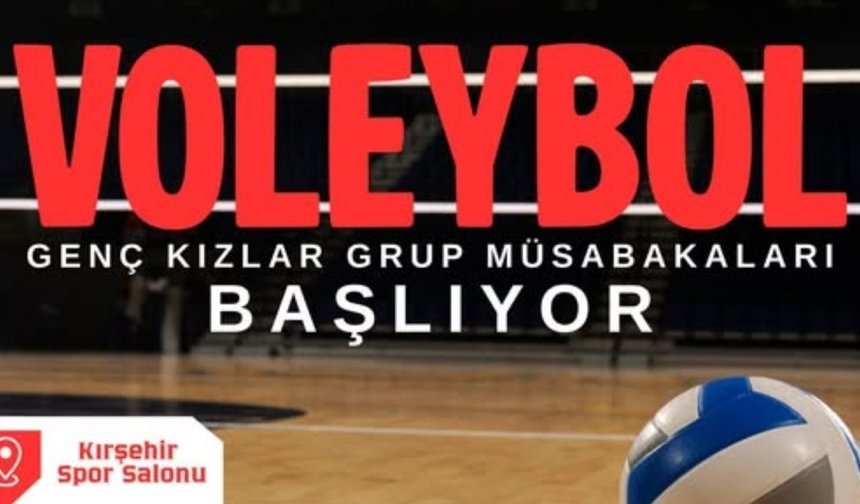 Kırşehir’de Voleybol Şöleni Başladı