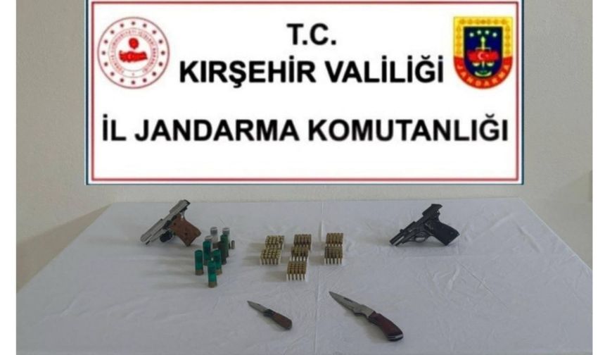 Akpınar’da Ruhsatsız Silah Operasyonu