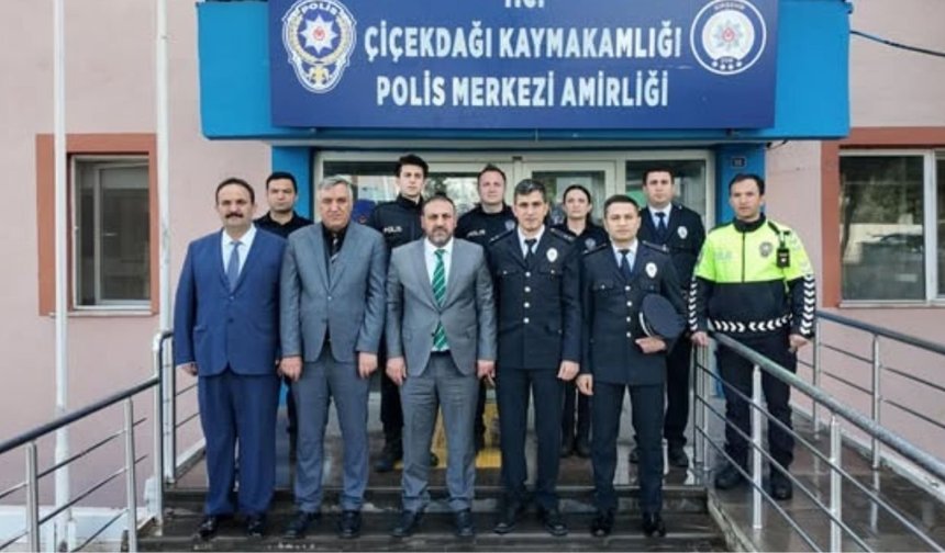 Başkan Hakanoğlu’ndan Emniyete Polis Haftası Ziyareti