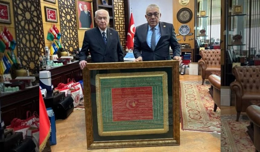 MHP Kırşehir İl Başkanı’ndan Bahçeli’ye Ziyaret