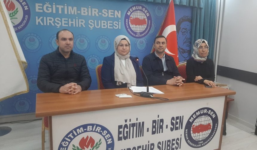 Eğitim Bir Sen Kırşehir Şubesi’nden Siverek’teki Saldırıya Tepki