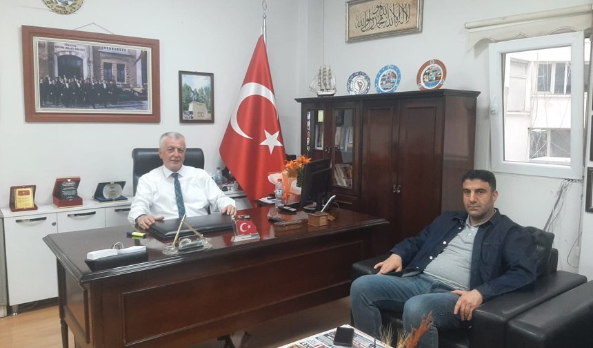 Süleyman Aydın’dan Murat Sürmeli’ye Ziyaret