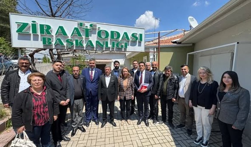 CHP Heyetinden Kırşehir Ziraat Odası’na Ziyaret