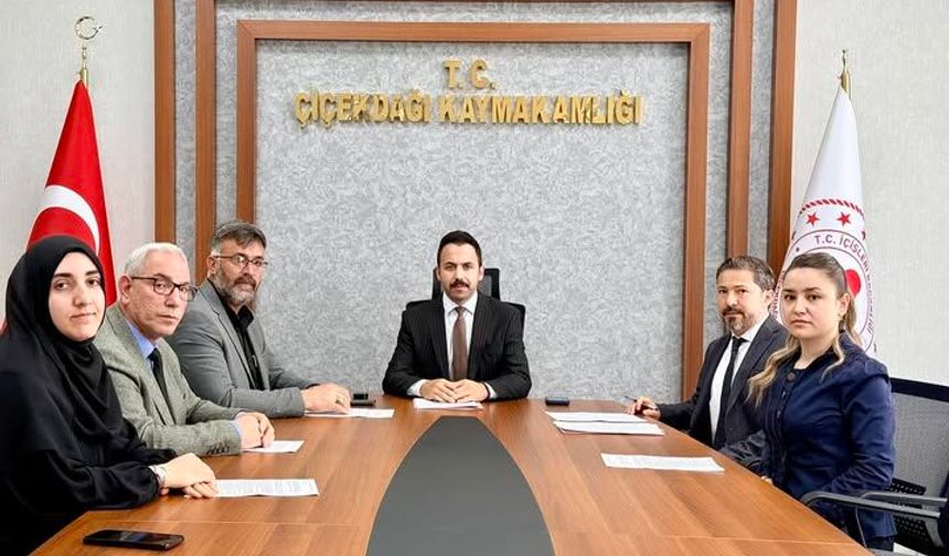 Çiçekdağı’nda Kurban Hizmetleri Komisyonu Toplandı