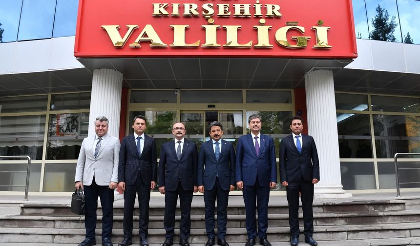 Karayolları Genel Müdürü Ahmet Gülşen Kırşehir'de