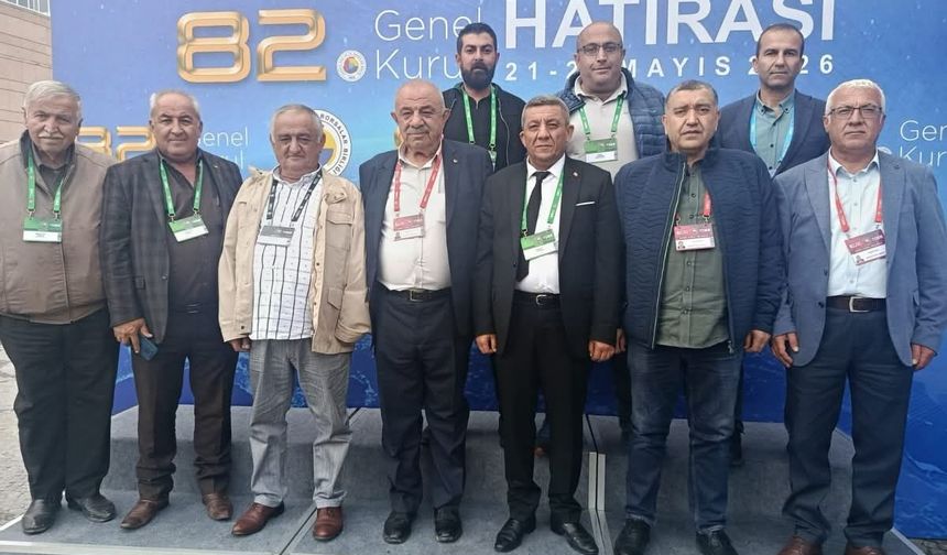 Neşet Yavuz ile Mevlüt Toprak TOBB’un 82. Mali Genel Kurulu’nda