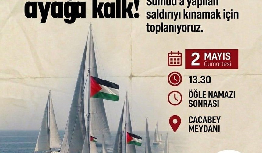 Kırşehir’de “Sumud İçin Ayağa Kalk” Çağrısı