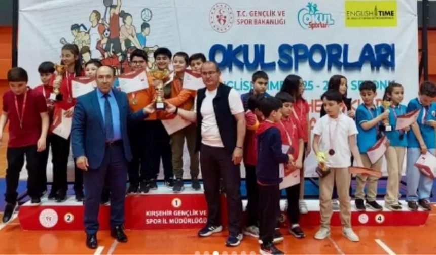 Kırşehir’de Minikler Satranç İl Birinciliği Heyecanı Yaşandı