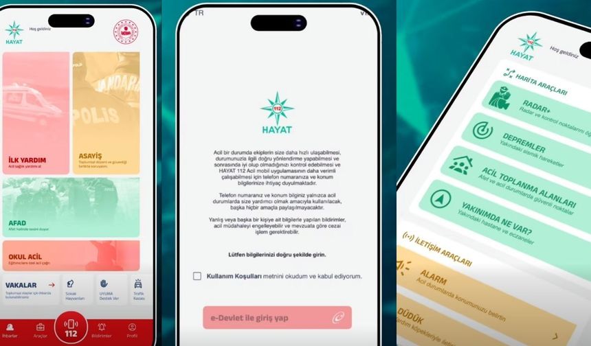 Yeni Nesil Dijital Platform “HAYAT 112 Acil” Hizmete Sunuldu