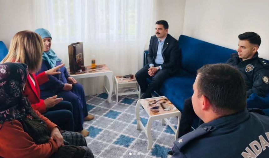 Akçakent’te Şehit ve Gazi Ailelerine Bayram Ziyareti