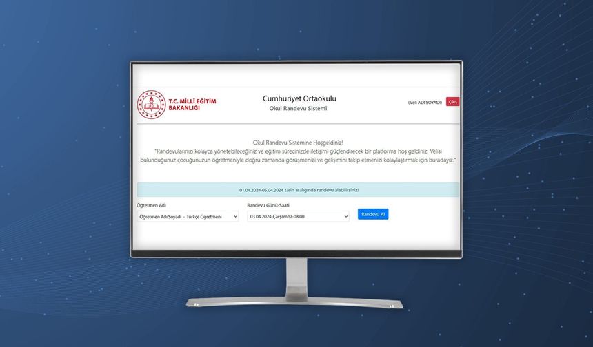 Veli Randevu Sistemi Genişletildi