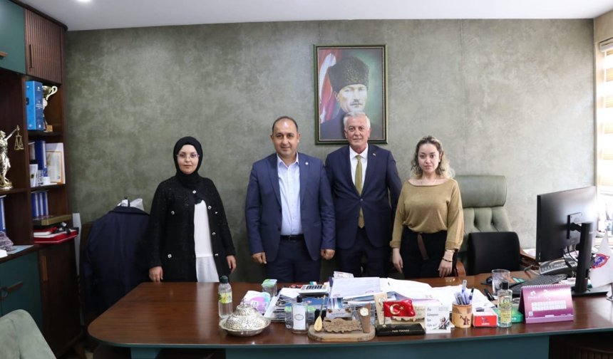 KGK Kırşehir İl Temsilcisi Murat Sürmeli'den Fatih Tokmak'a Hayırlı Olsun Ziyareti
