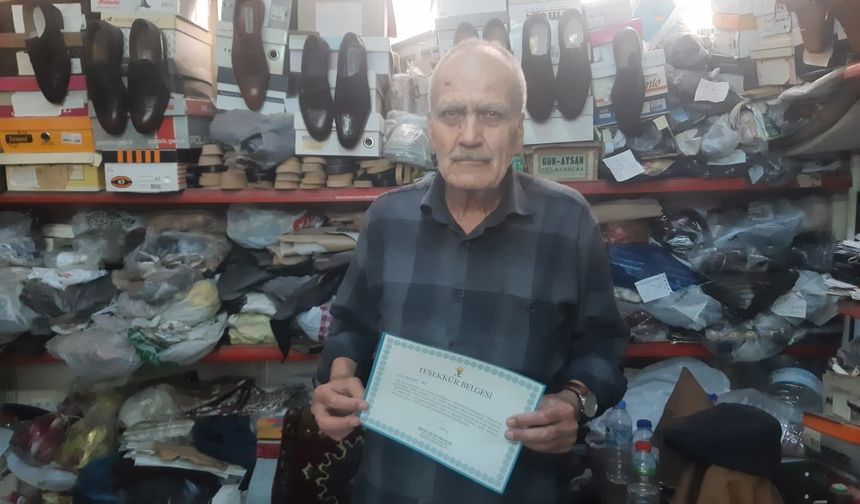 Kunduracılığın Son Neferi Ramazan Ay’a  AK Parti Teşkilatından Ziyaret