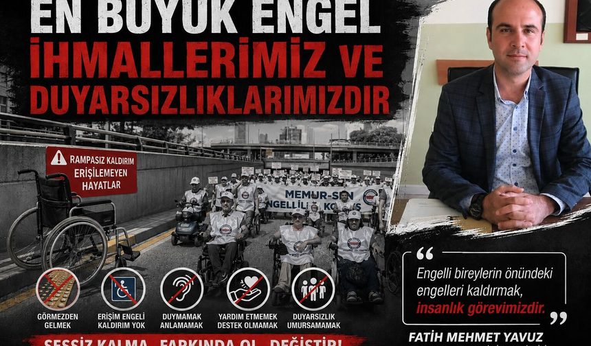Fatih Mehmet Yavuz: “Gerçek Engel Önyargılardır”