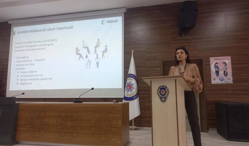Yeşilay’dan Güvenlik Görevlilerine Bağımlılık Eğitimi