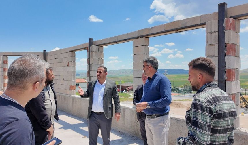Başkan Hasan Hakanoğlu Projeleri Yerinde İnceledi