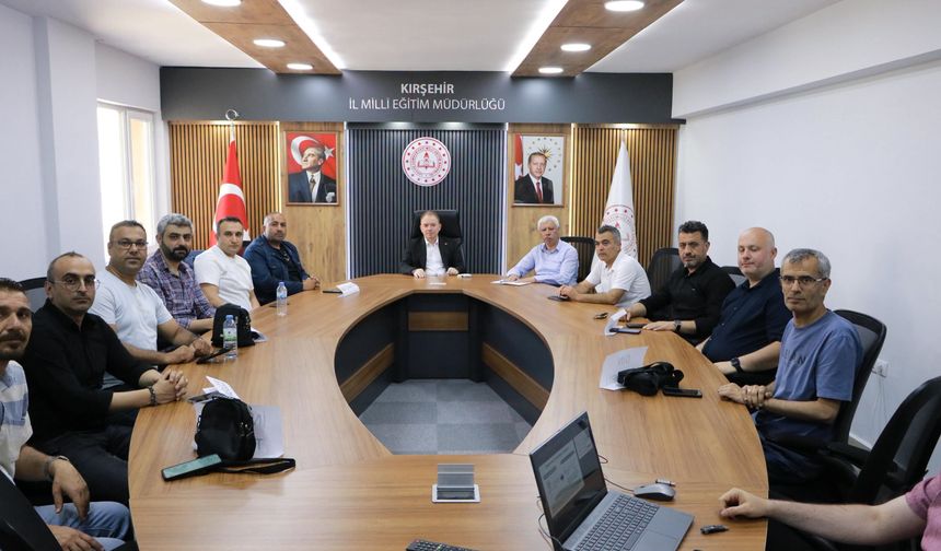 Kırşehir'de 2026 LGS Değerlendirme Toplantısı Yapıldı!