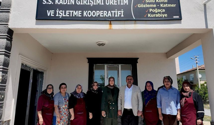 Başkan Hakanoğlu’ndan Çiçekdağı Kadın Kooperatifi’ne Tam Destek!