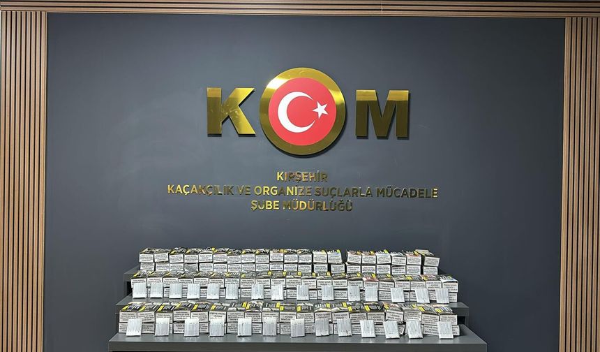 Kırşehir’de Kaçakçılığa Geçit Yok
