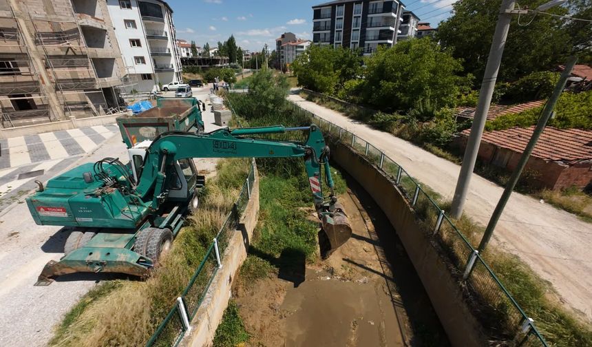 DSİ’den Avgun Deresi’nde Taşkın Önleme Çalışması
