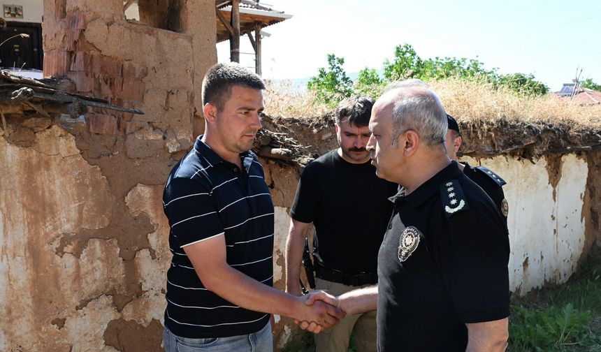 Müdür Görücü Acılı Aileyi Yalnız Bırakmadı