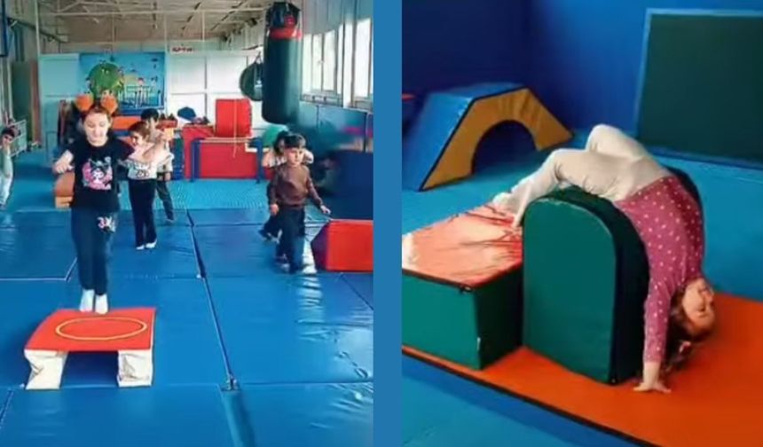 Mucur’da Minikler Temel Hareket Eğitimiyle Gelişiyor