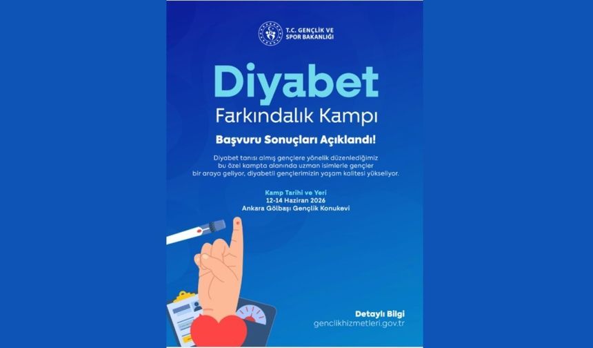 Diyabet Farkındalık Kampı Başvuru Sonuçları Açıklandı