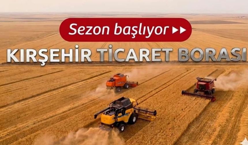 Kırşehir Ticaret Borsası’ndan Üreticilere Kritik Uyarı!