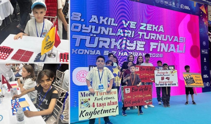 Kırşehir’in Zeka Şampiyonları Konya’da