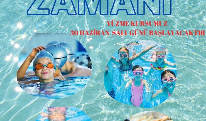 BOZTEPE’DE "YÜZME BİLMEYEN KALMASIN" KURSU BAŞLIYOR