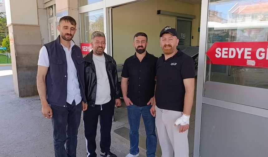 Kırşehir'de yaralanan acemi kasaplar hastanelik oldu