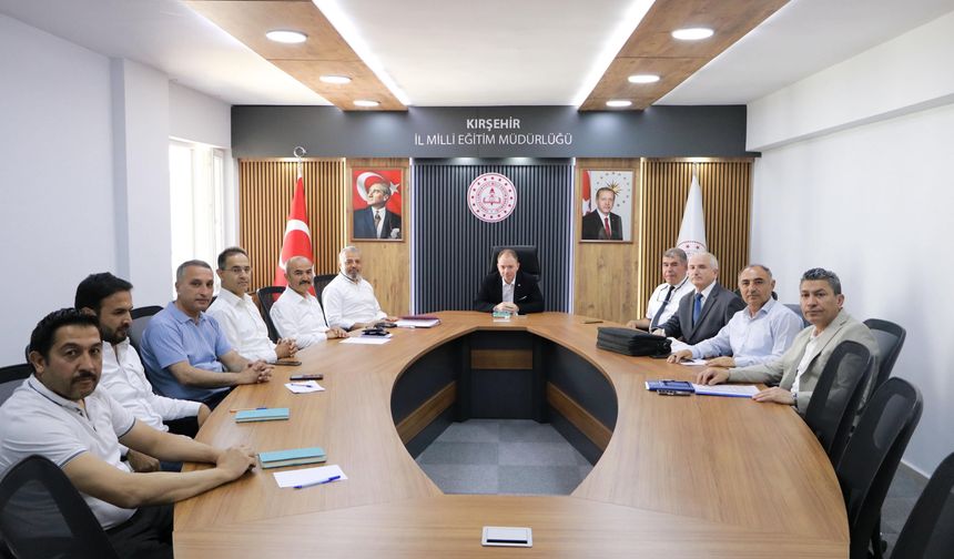 Yeni Eğitim Yılı İçin Kritik Toplantı