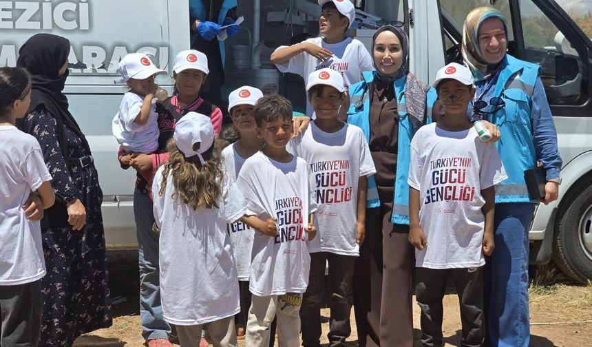 Mevsimlik tarım işçilerine sağlık taraması yapıldı