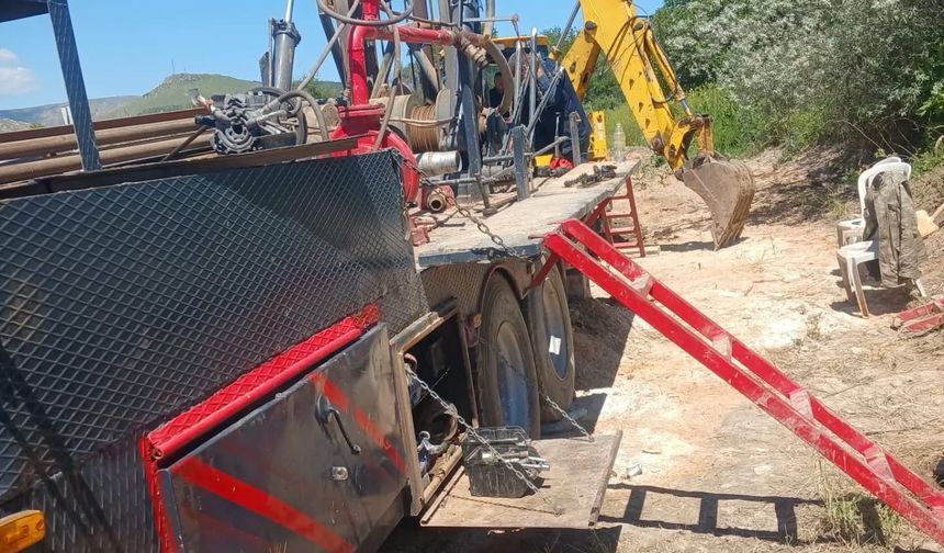 Özbağ’da yeni sondaj çalışmaları devam ediyor