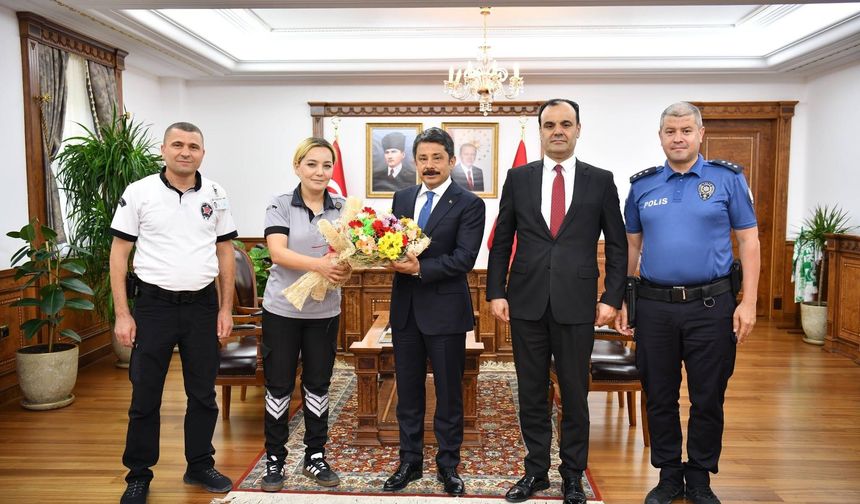 Vali Demiryürek Özel Güvenlikçileri Ağırladı