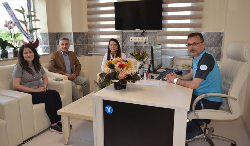 Ersoy’dan Yeni Laboratuvar Sorumlusuna Başarı Dileği