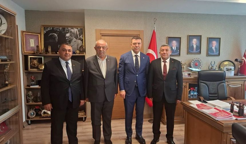 Kırşehir’in Oda ve Borsa Başkanları Ankara’da